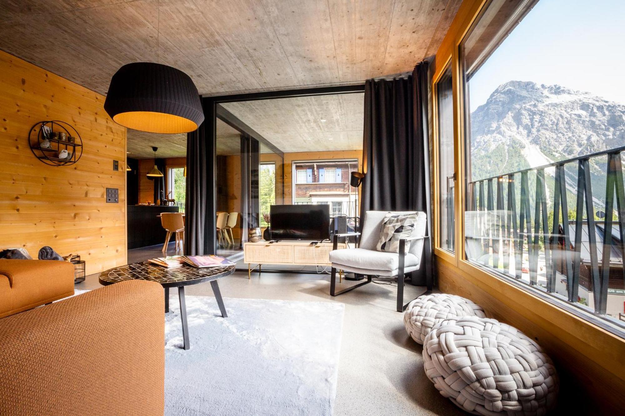 Haus Burgermeister Wohnung Aelplihorn Arosa Extérieur photo